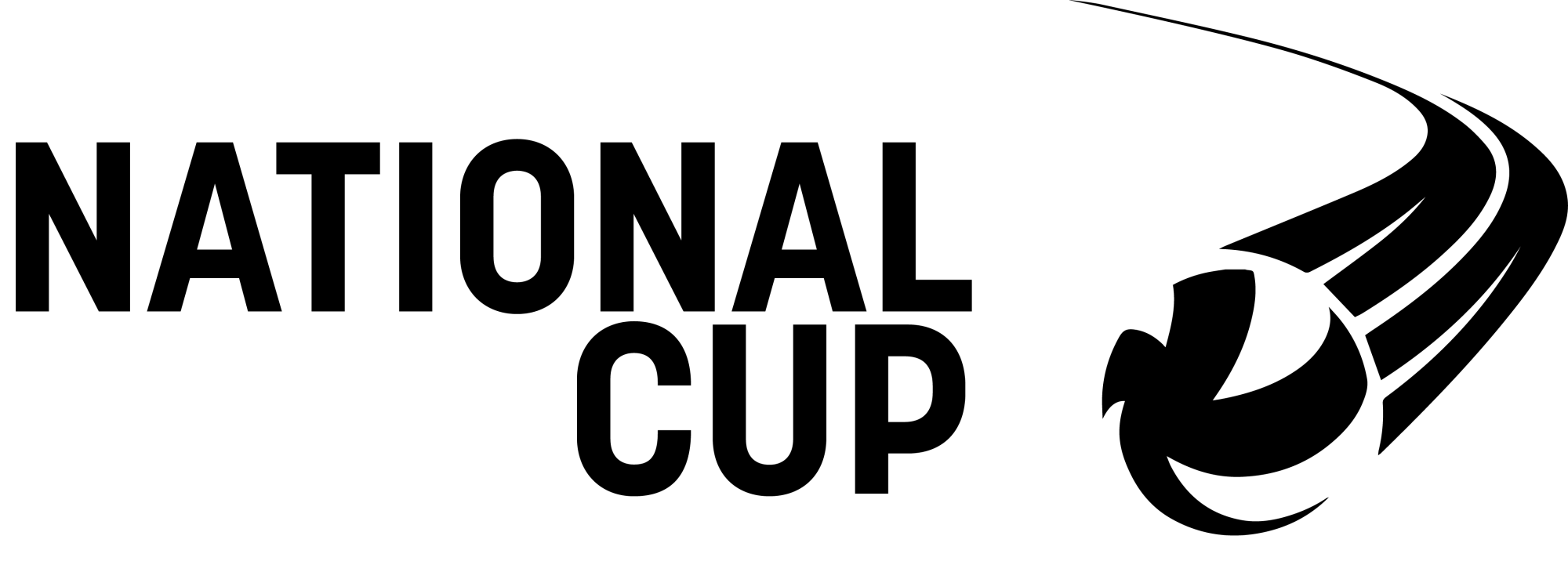 National Cup logo Black