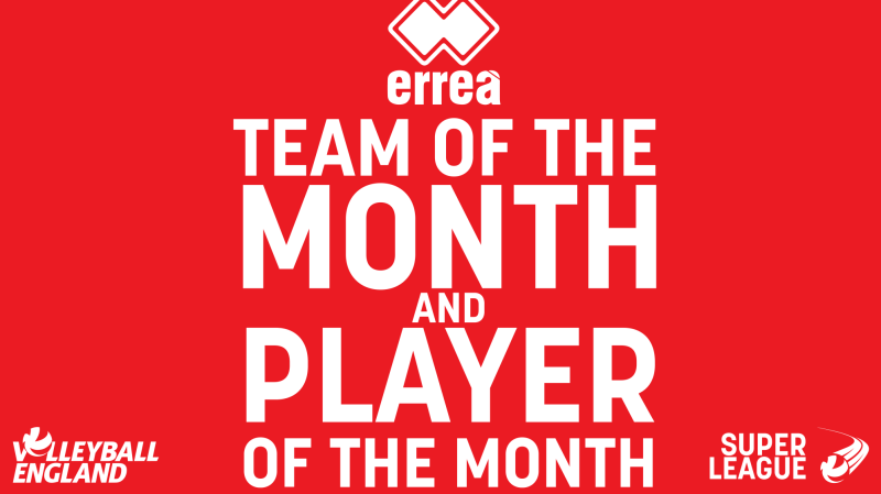 Super League Teams of the Month and Errea Players of the Month for November